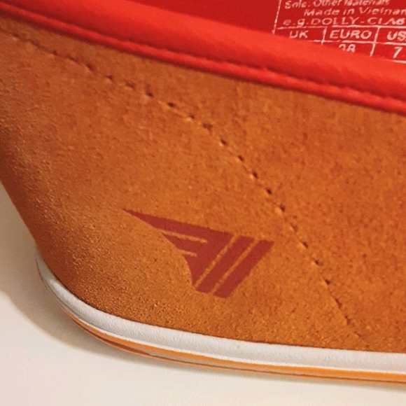 Orange Nubuck Gola Skips - 7 - Picture 6 of 8